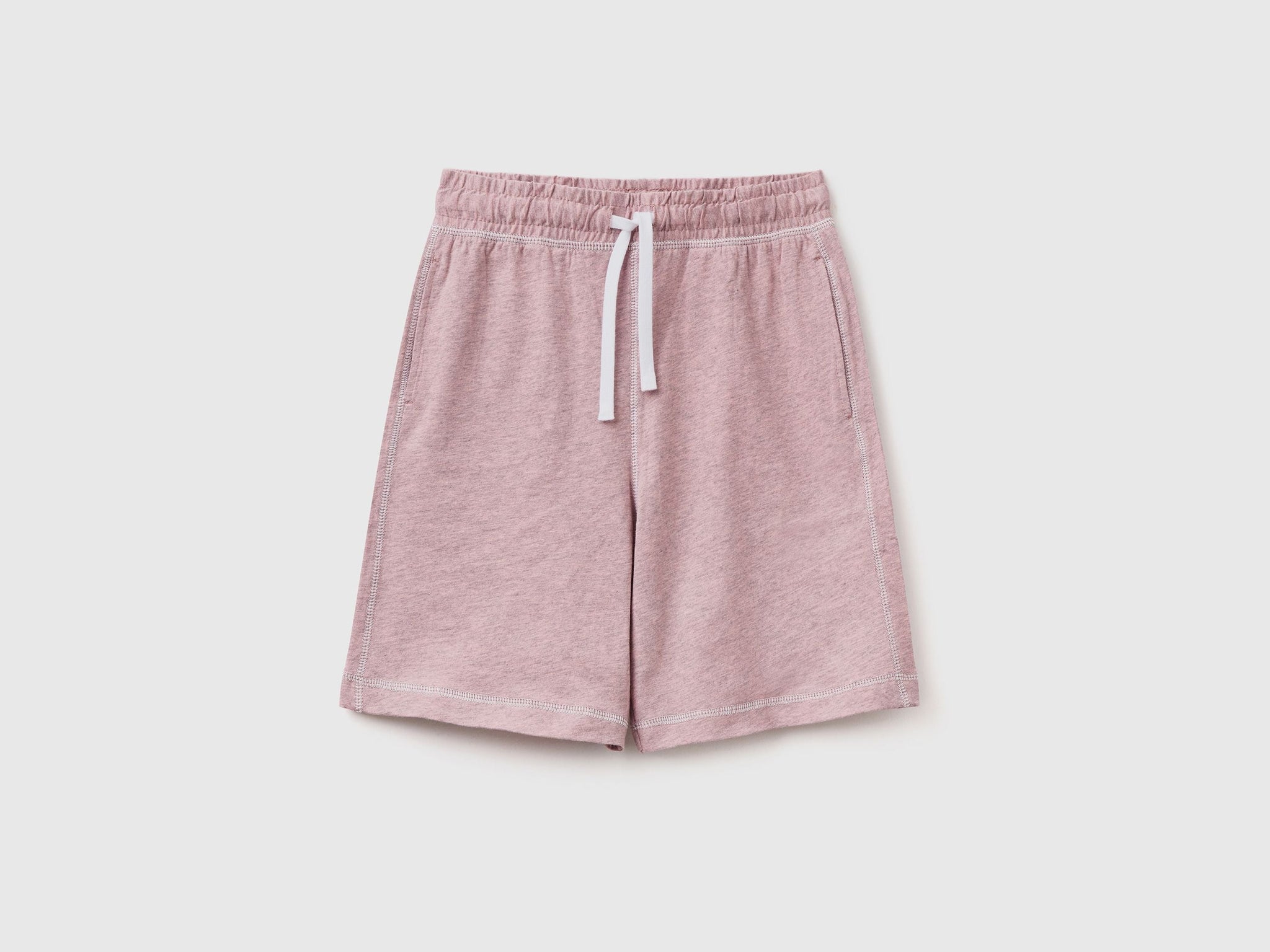 Bermudas in marl jersey