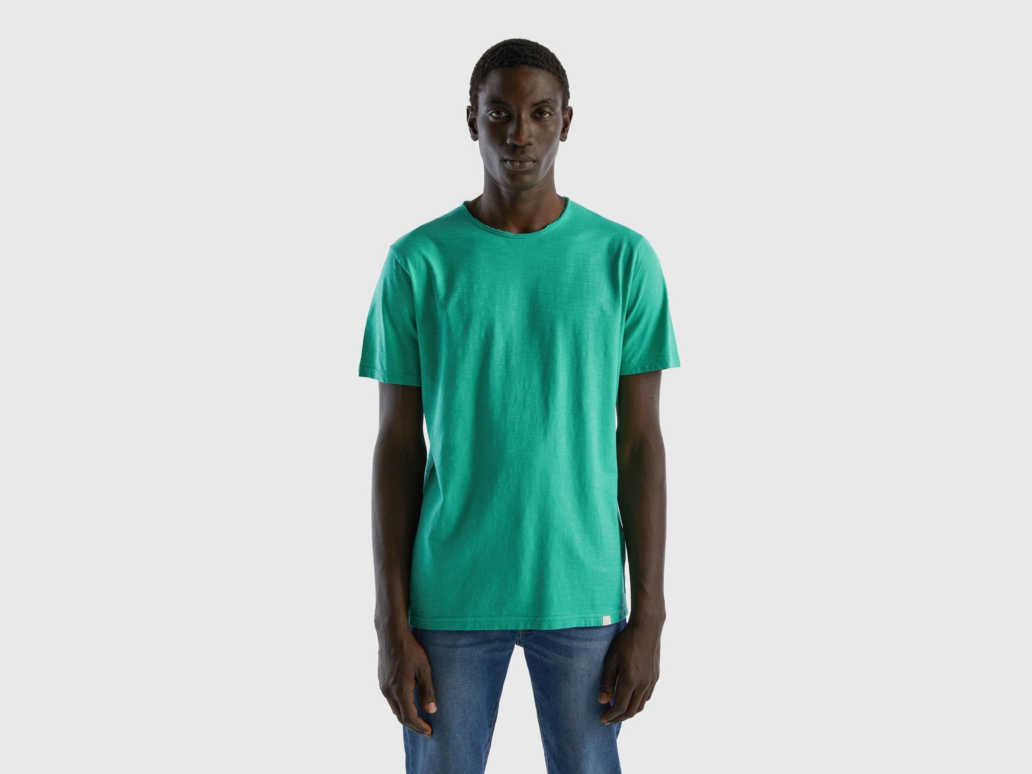 T-shirt in slub cotton