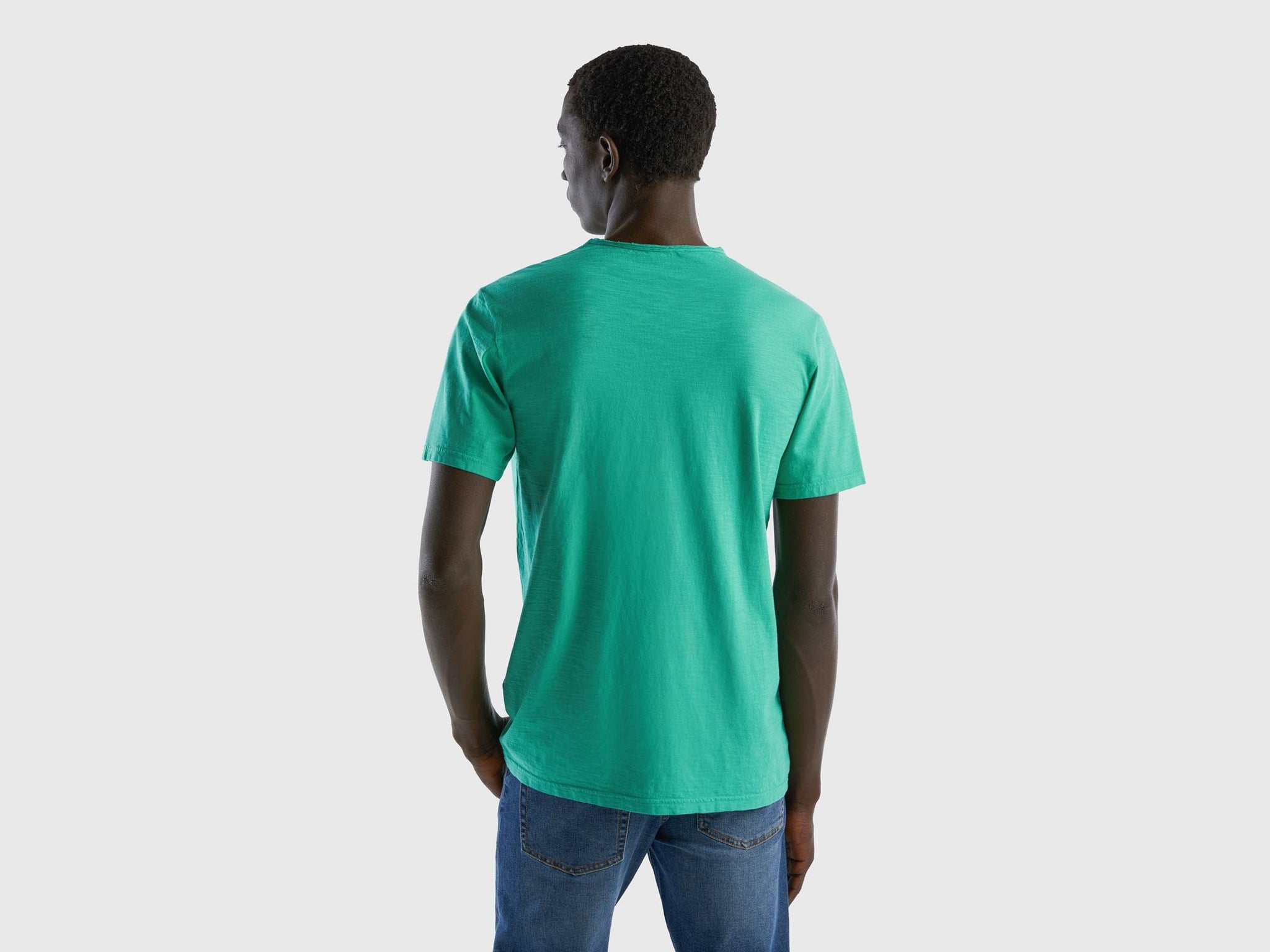 T-shirt in slub cotton