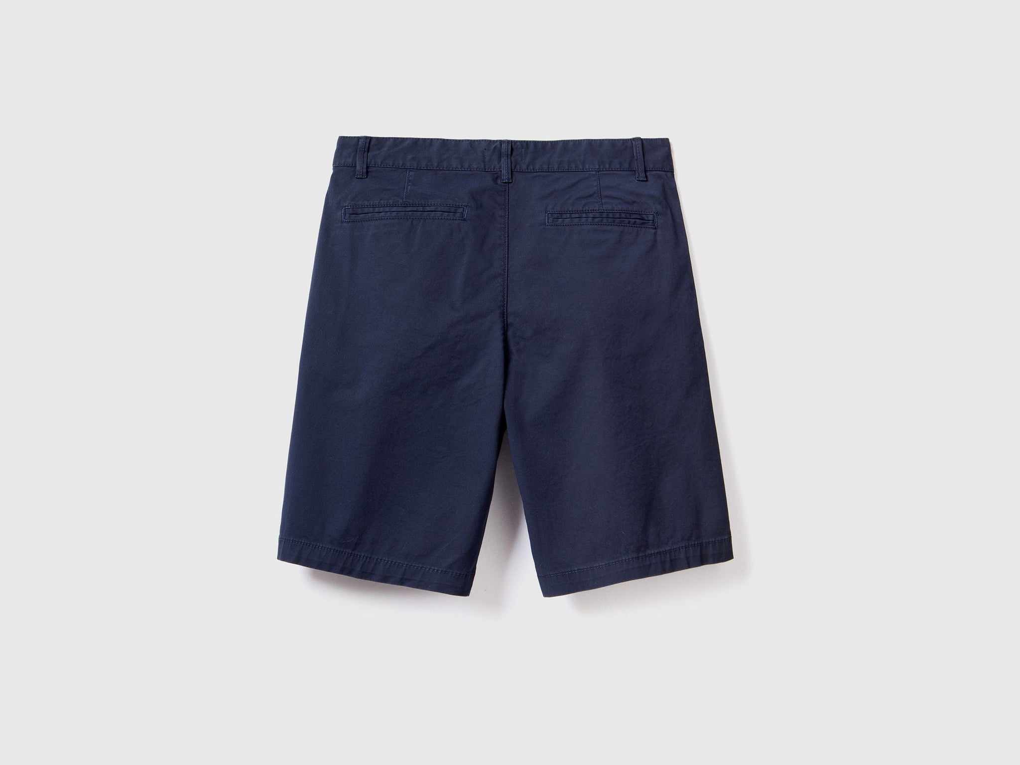 Chino bermudas in stretch cotton