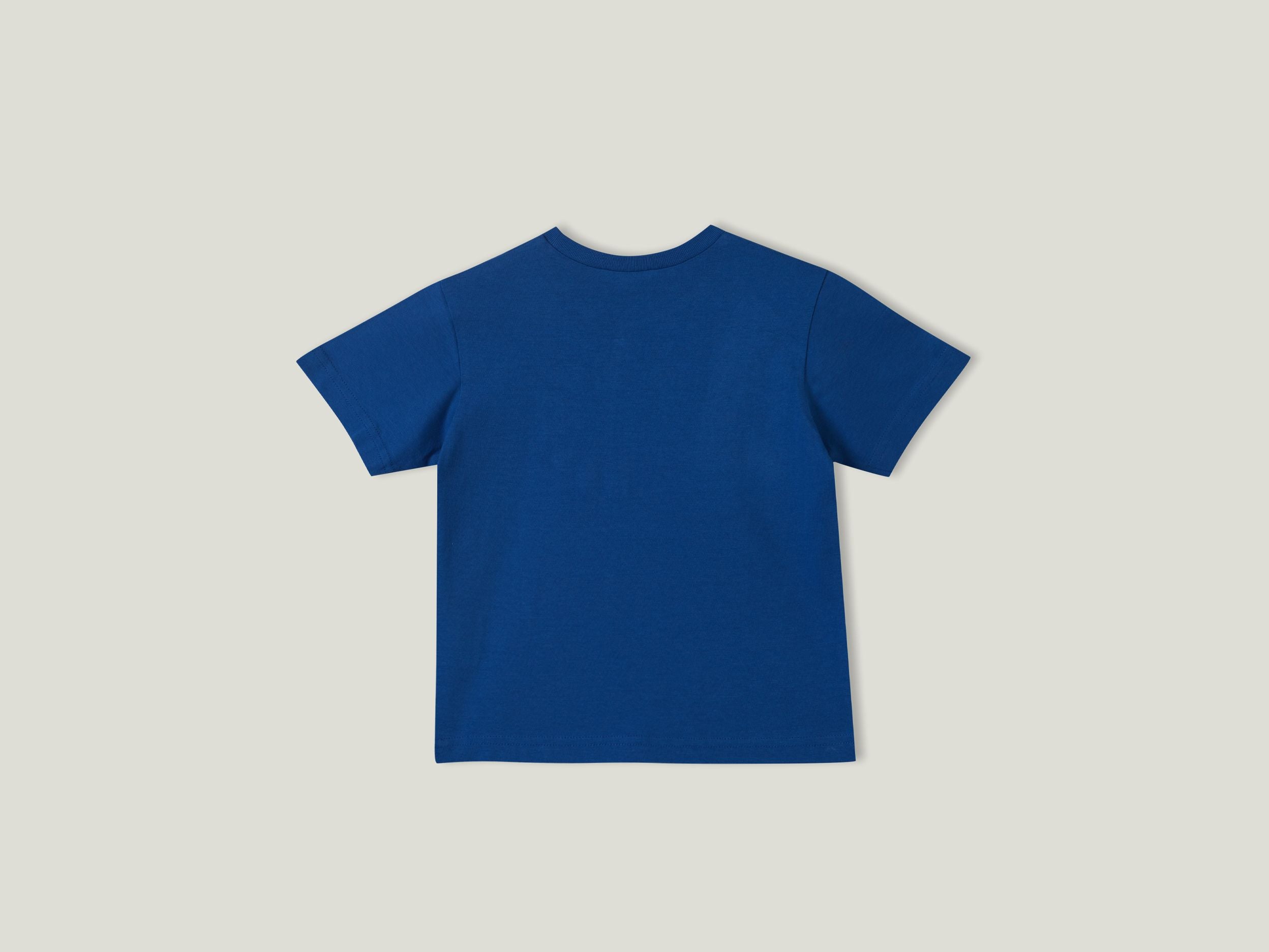 T-shirt with print and embroidery