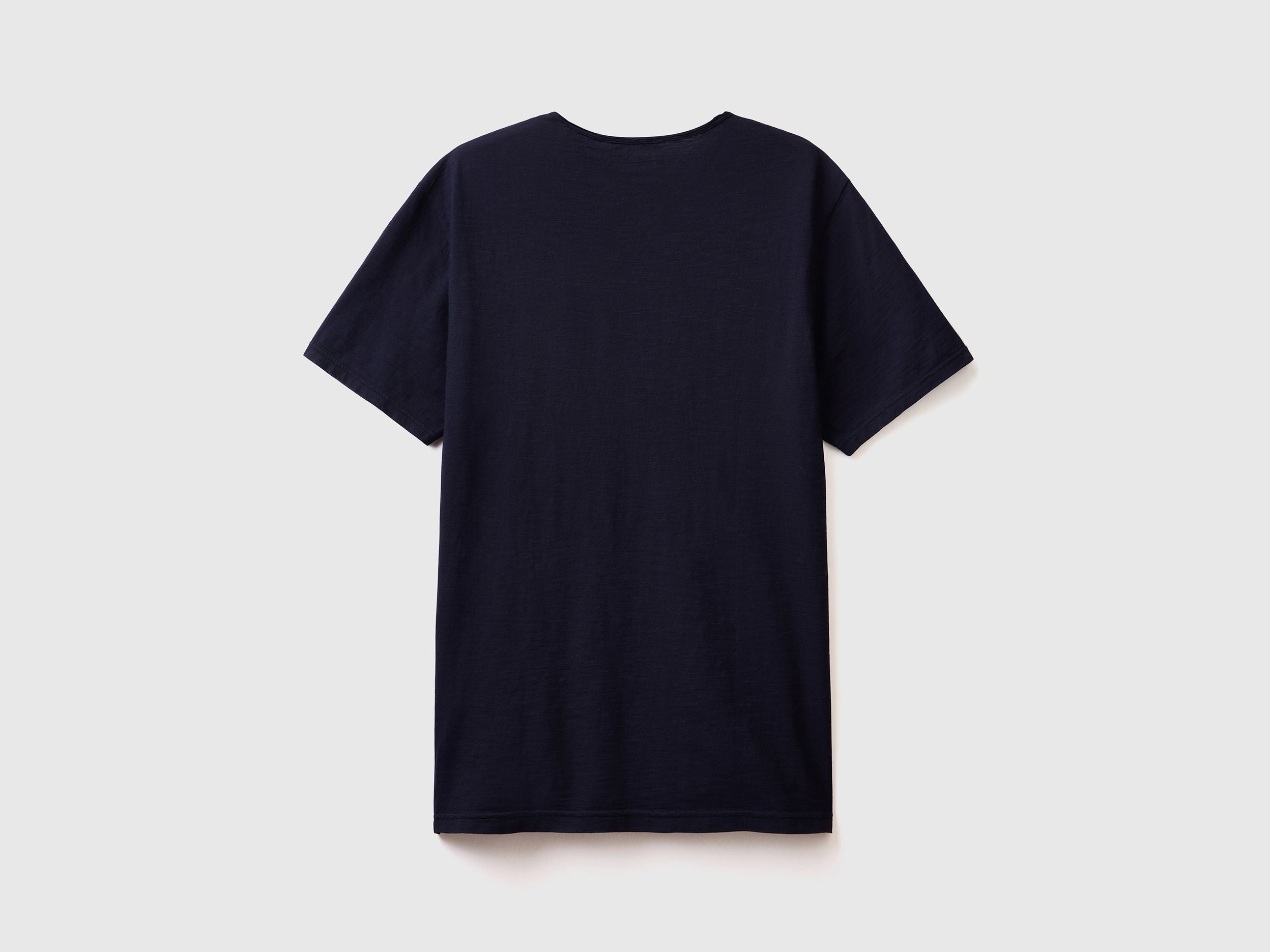 T-shirt in slub cotton