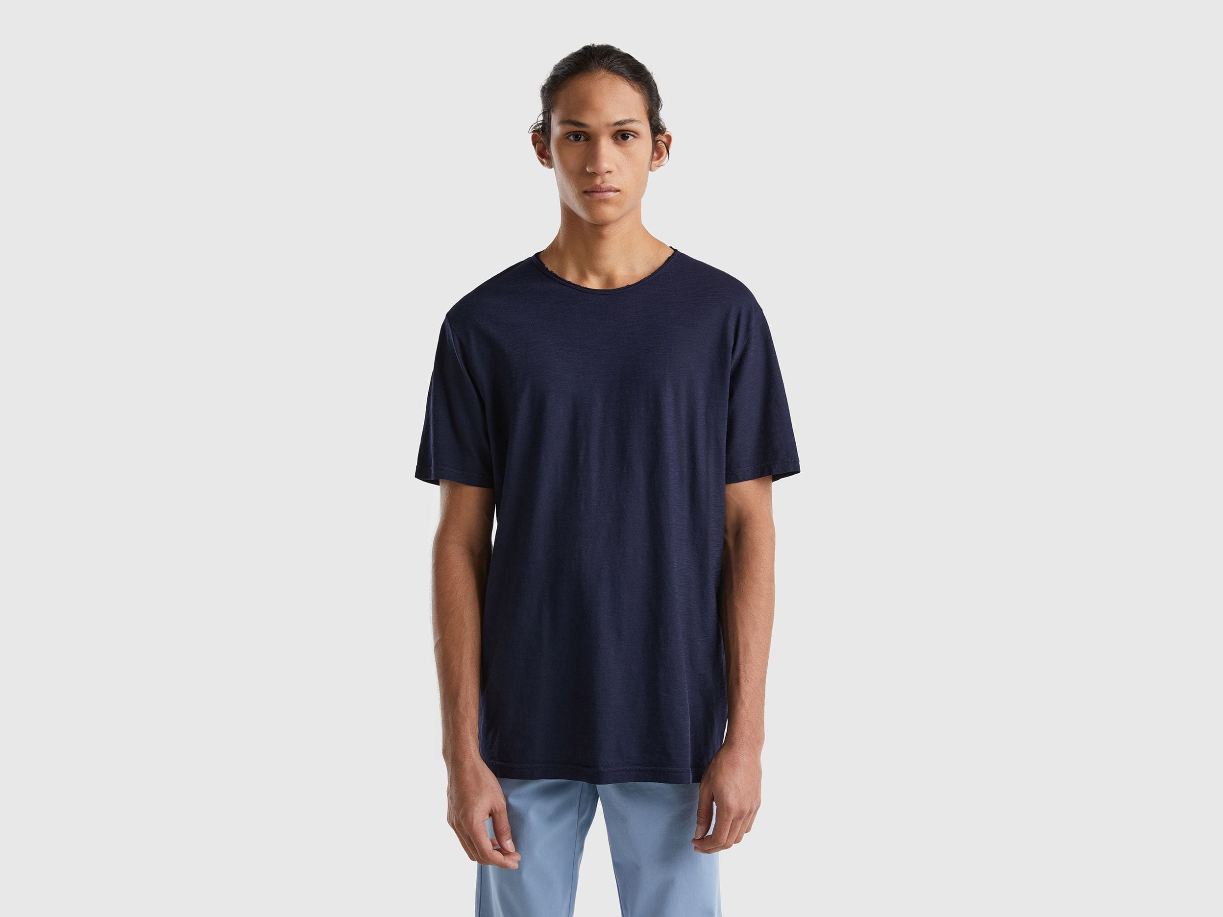T-shirt in slub cotton