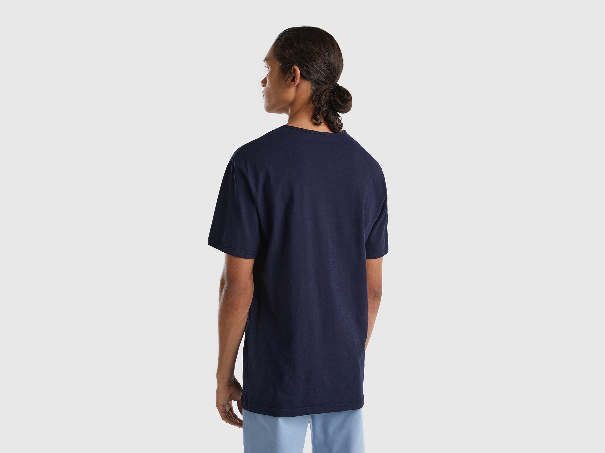 T-shirt in slub cotton