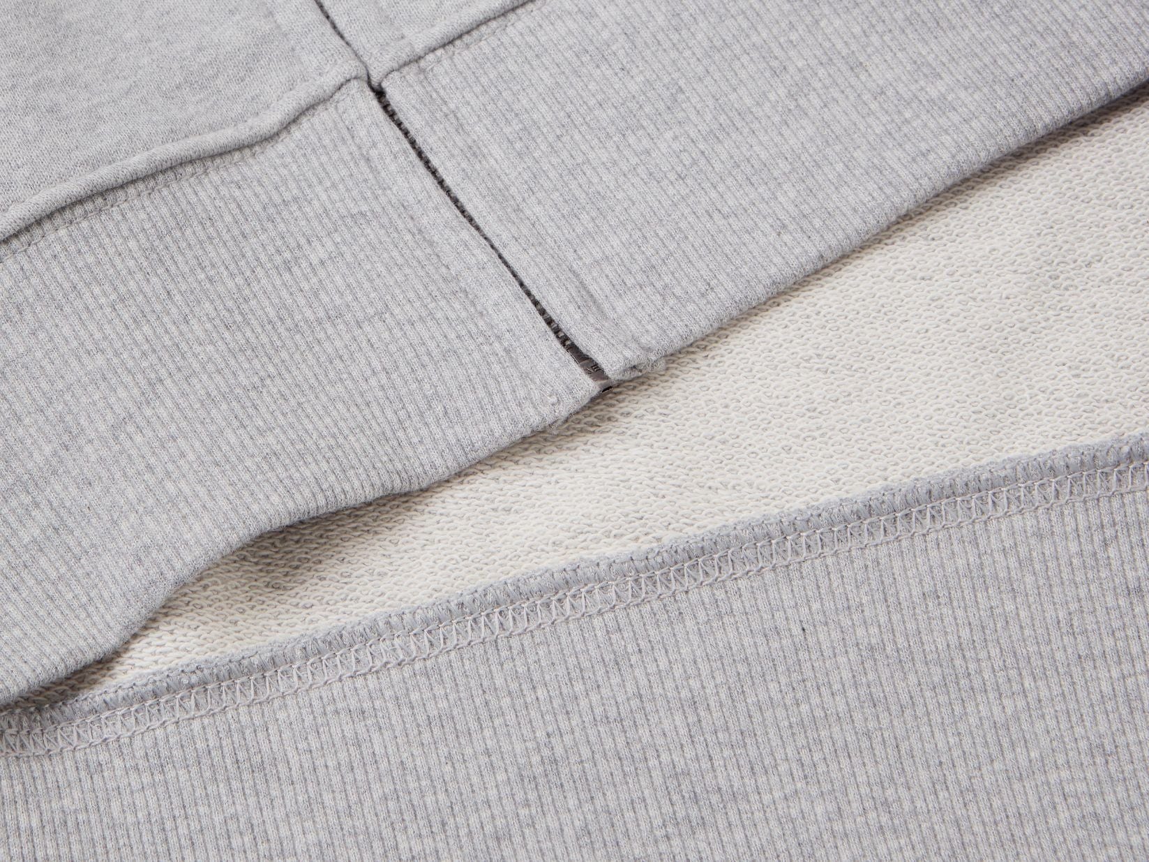 Zip-up hoodie in cotton