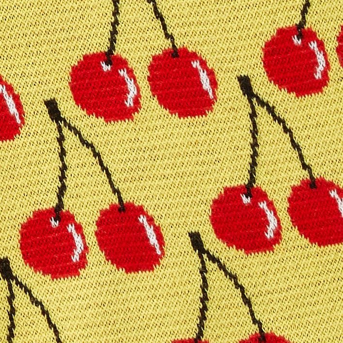 Bermudas with fruit pattern