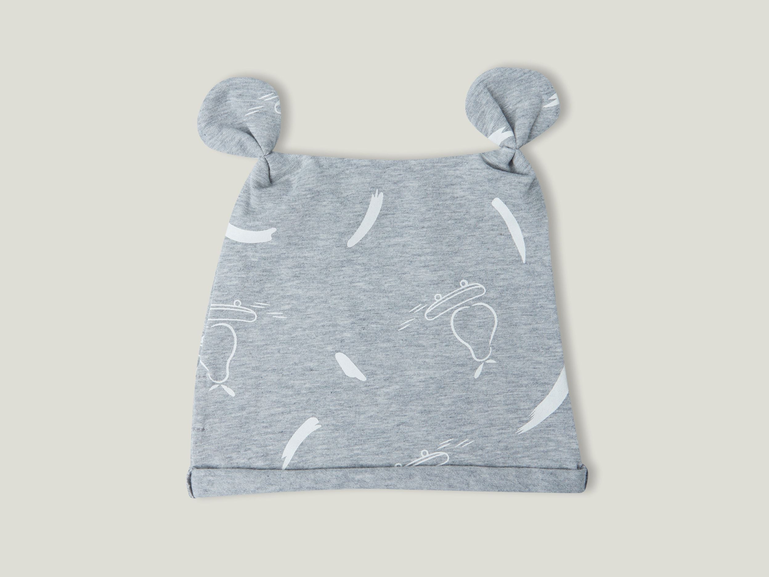 Printed cap in 100% cotton