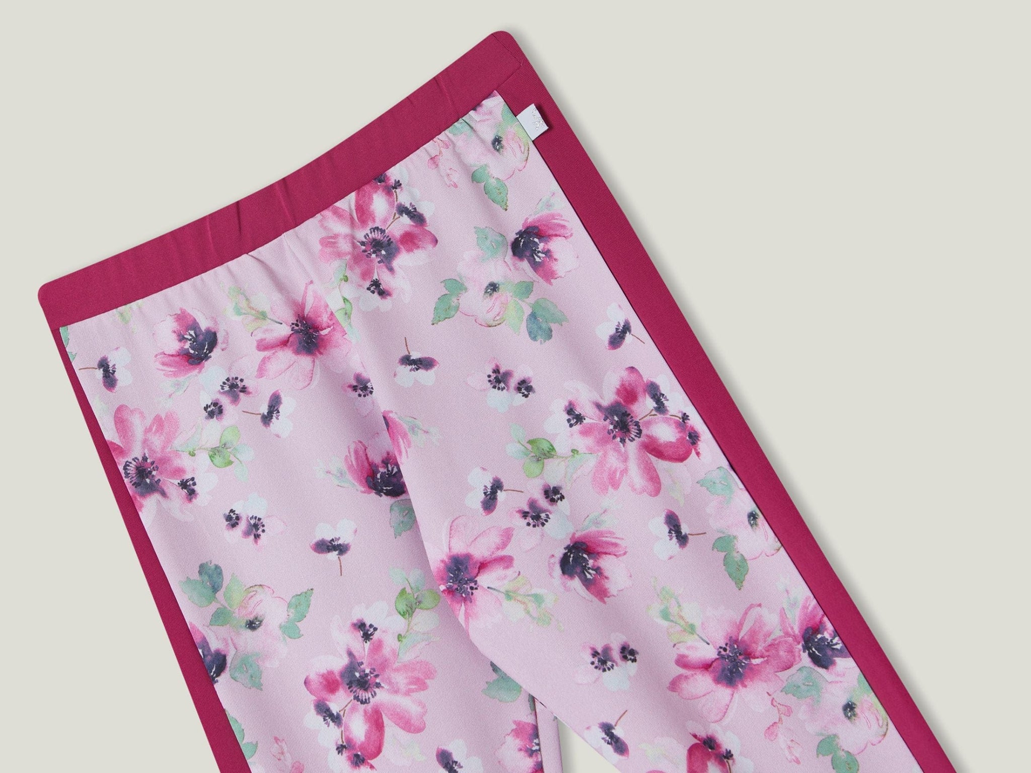 Leggings with floral print