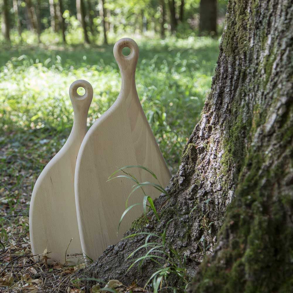 Legnoart Prosciutto Natural Beechwood Cutting Board Mm 500X230X32 Cn-L