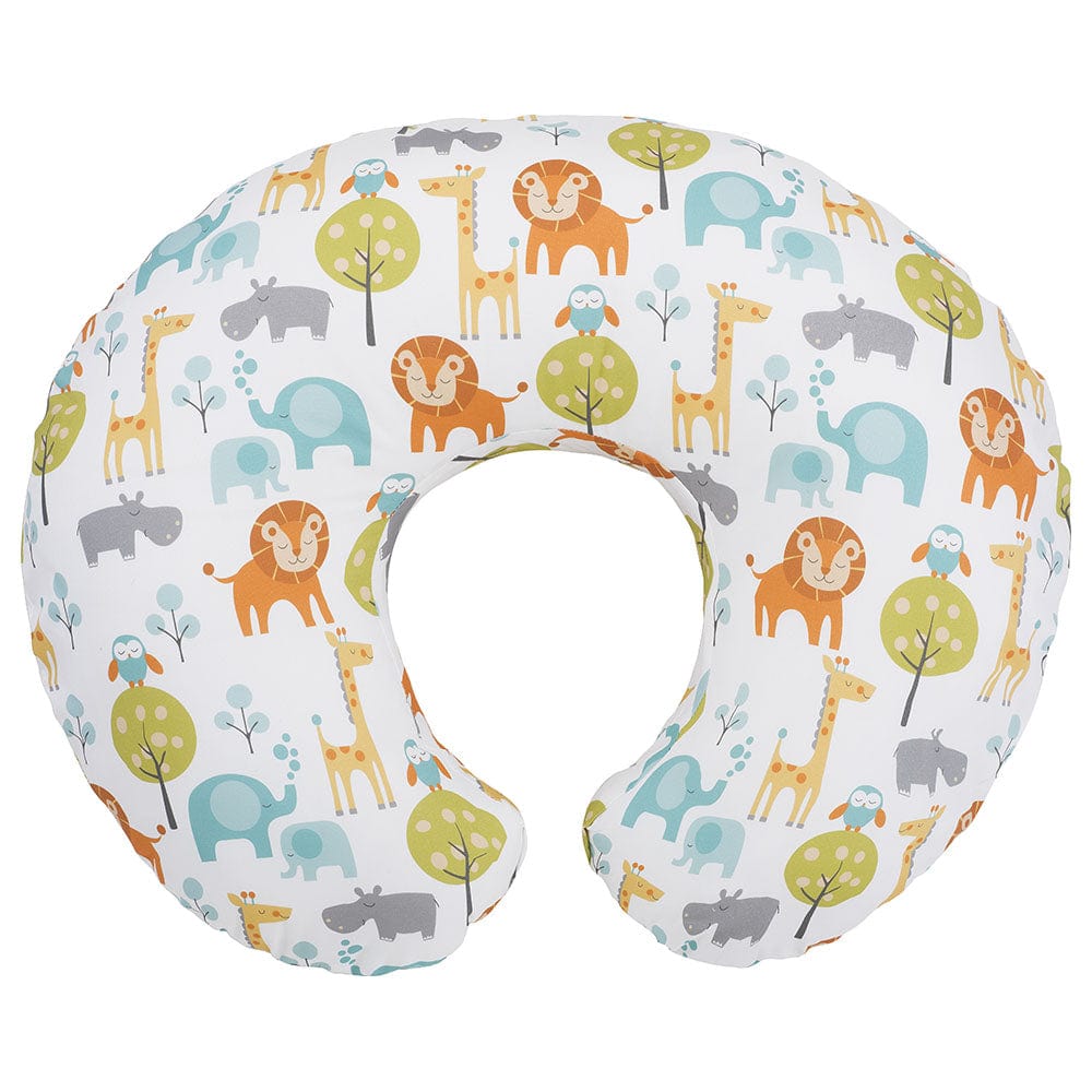 CHICCO BOPPY PILLOW WITH COTTON SLIPCOVER 0M+ PEACFUL JUNGLE