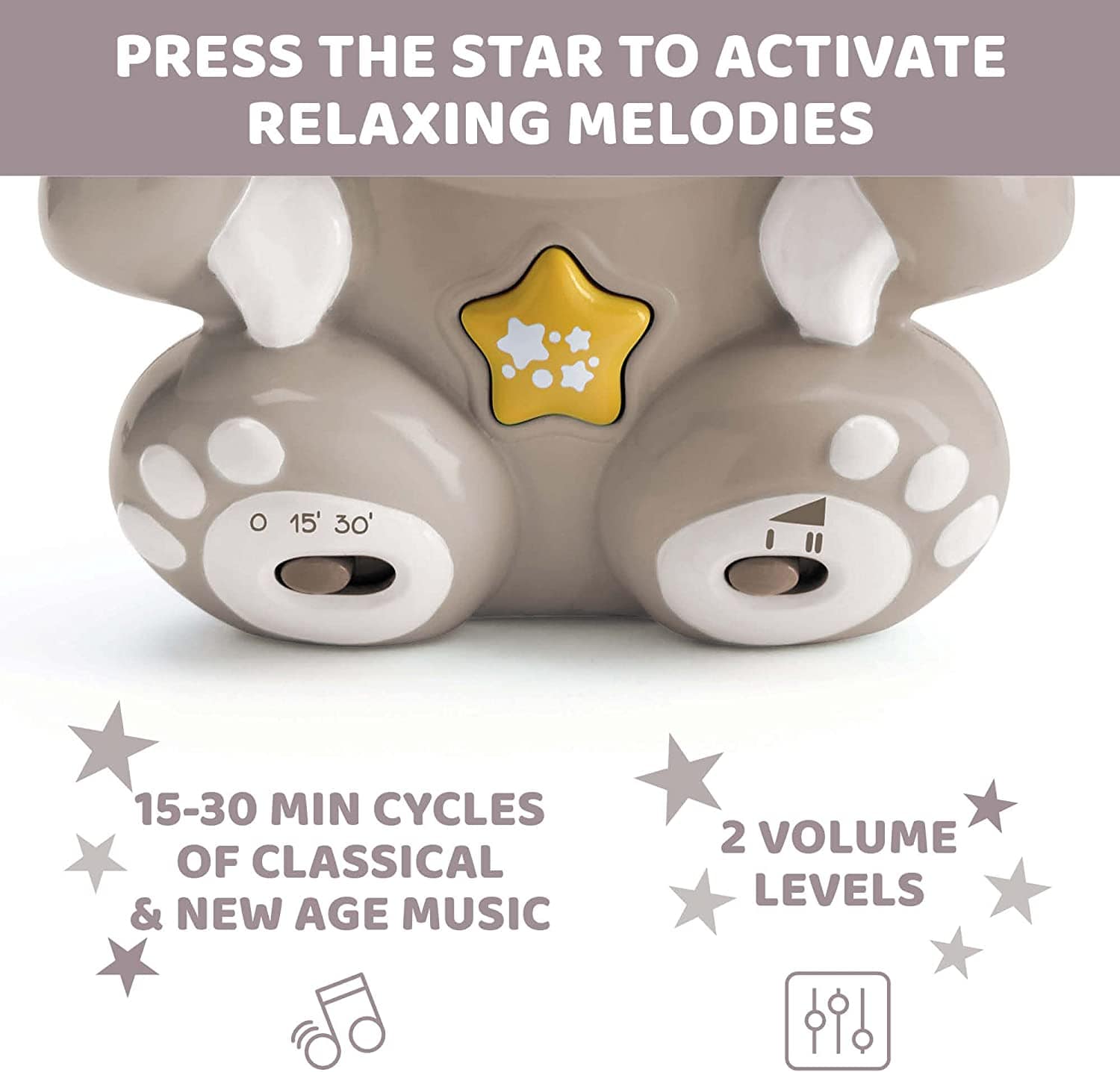 Toy Fd Rainbow Bear Pink