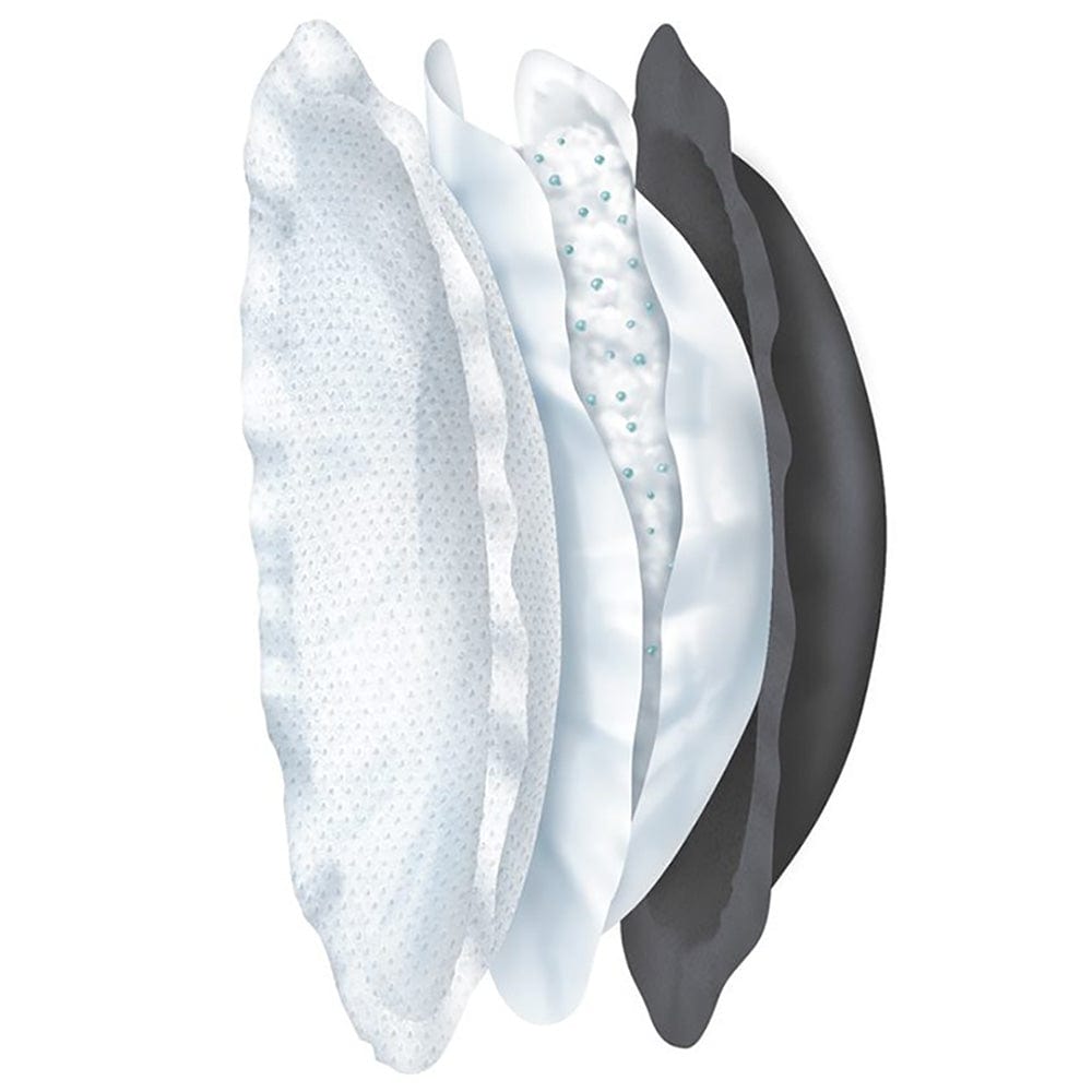 CHICCO ABSORBENT BREAST PADS 60PCS BLACK