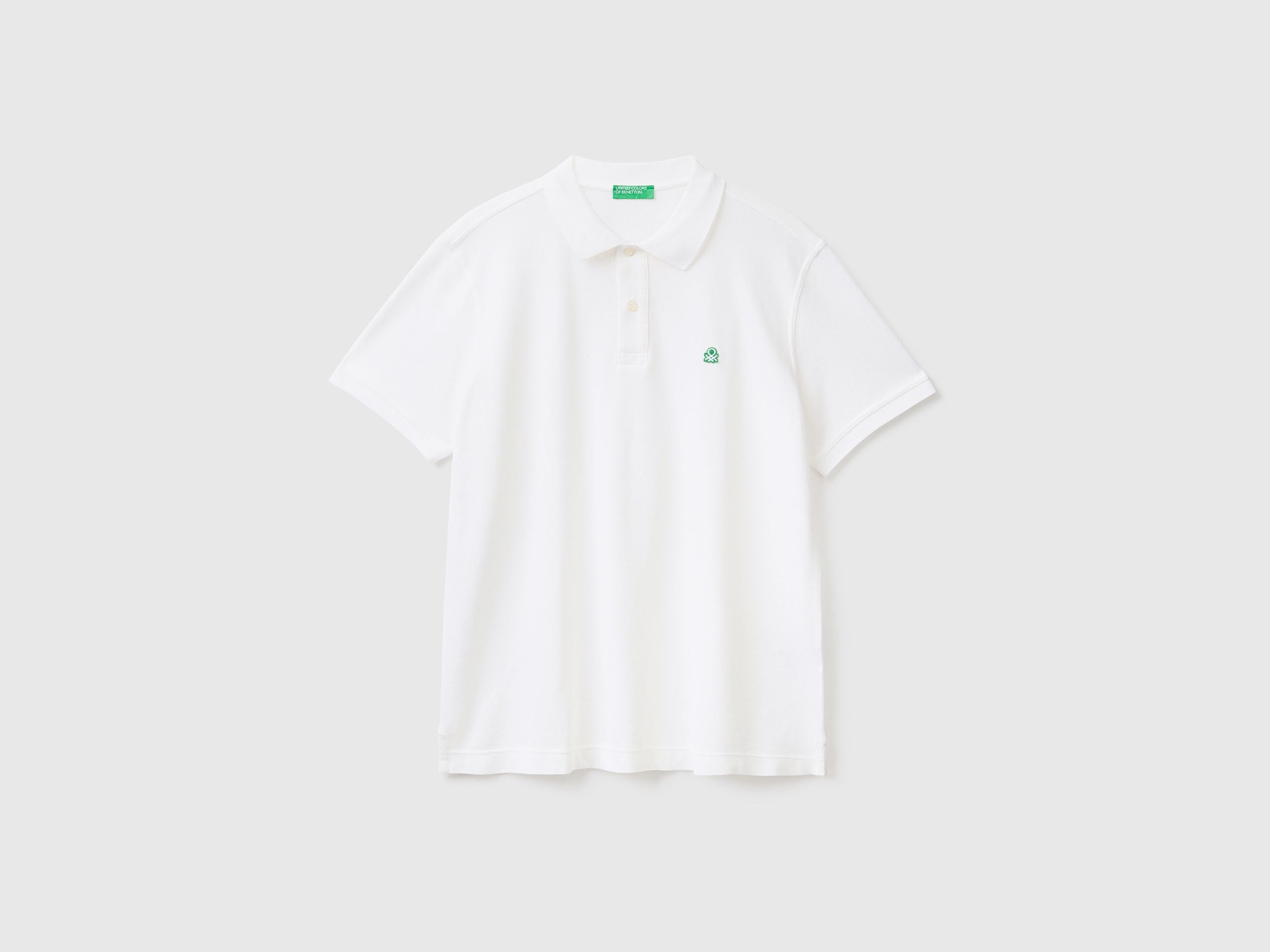 Short sleeve polo in 100% cotton