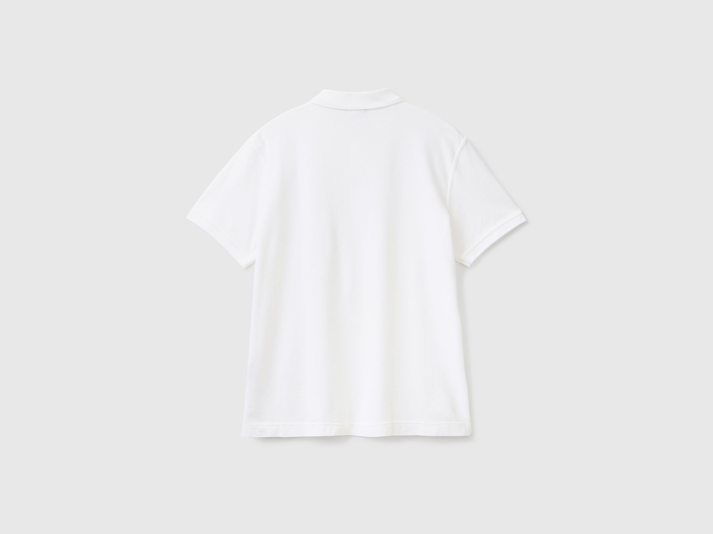 Short sleeve polo in 100% cotton