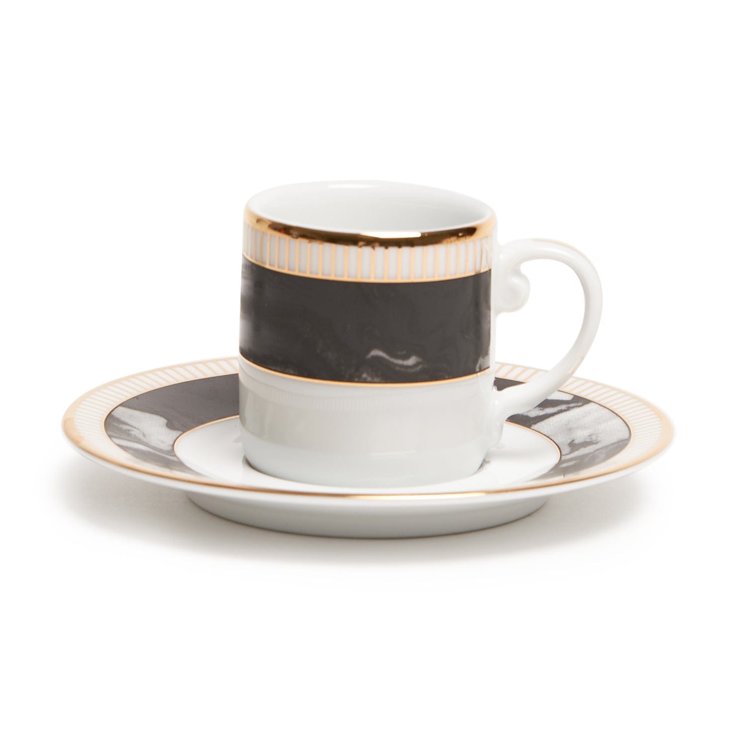 DANKOTUWA TAMA 6+6 ESPRESSO CUPS & SAUCERS