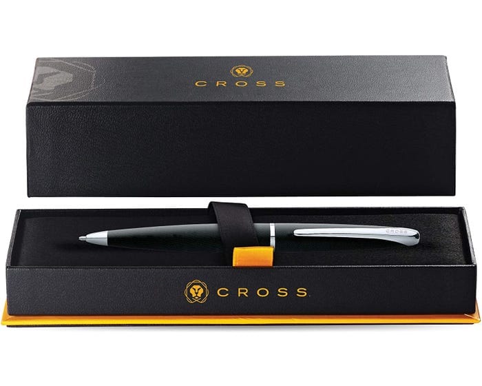 CROSS ATX BASALT BLACK BALLPOINT PEN 882-3