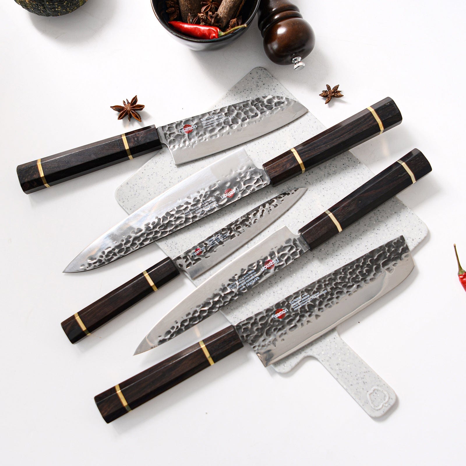 Fissman Chefs Knife Samurai Bokuden 8.2Inch