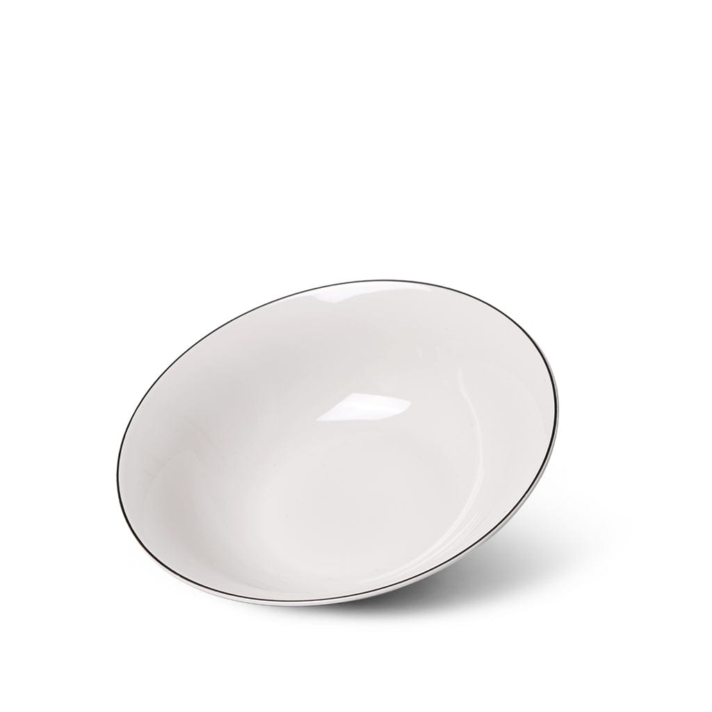 Fissman Salad Bowl Aleksa Series 23cm Color White (Porcelain)