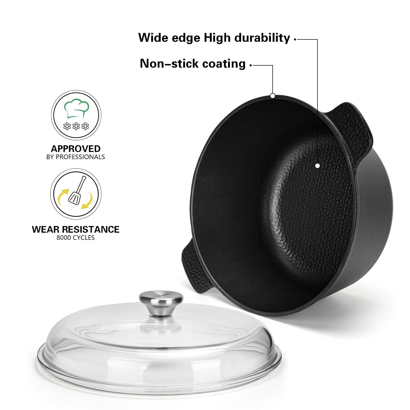 Fissman Stockpot Nomada Black 5L