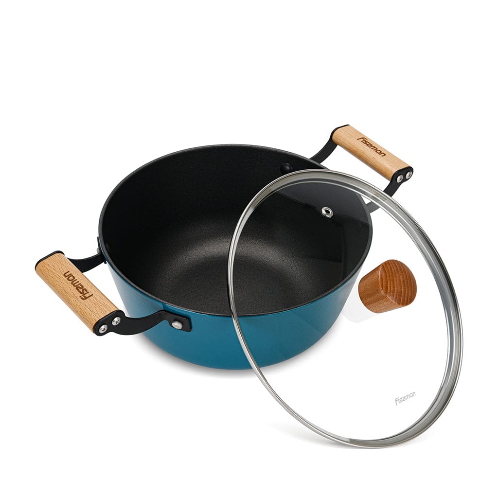Fissman Stockpot Seagreen Cast Iron 6L