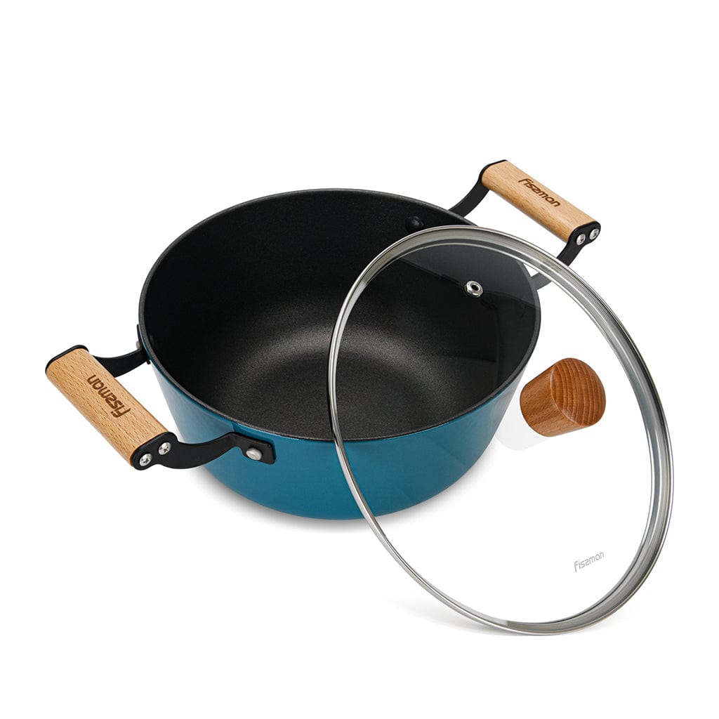 Fissman Stockpot Seagreen Cast Iron 8L