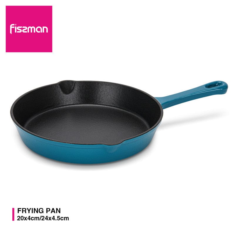 Fissman Frying Pan 20x4.5cm (Enamel Cast Iron)