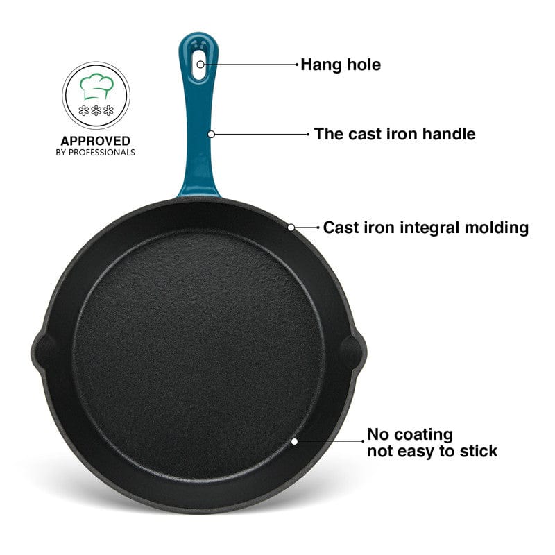 Fissman Frying Pan Cast Iron 20cm