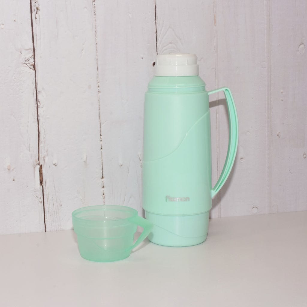 Fissman Vacuum Flask Sea Green/White