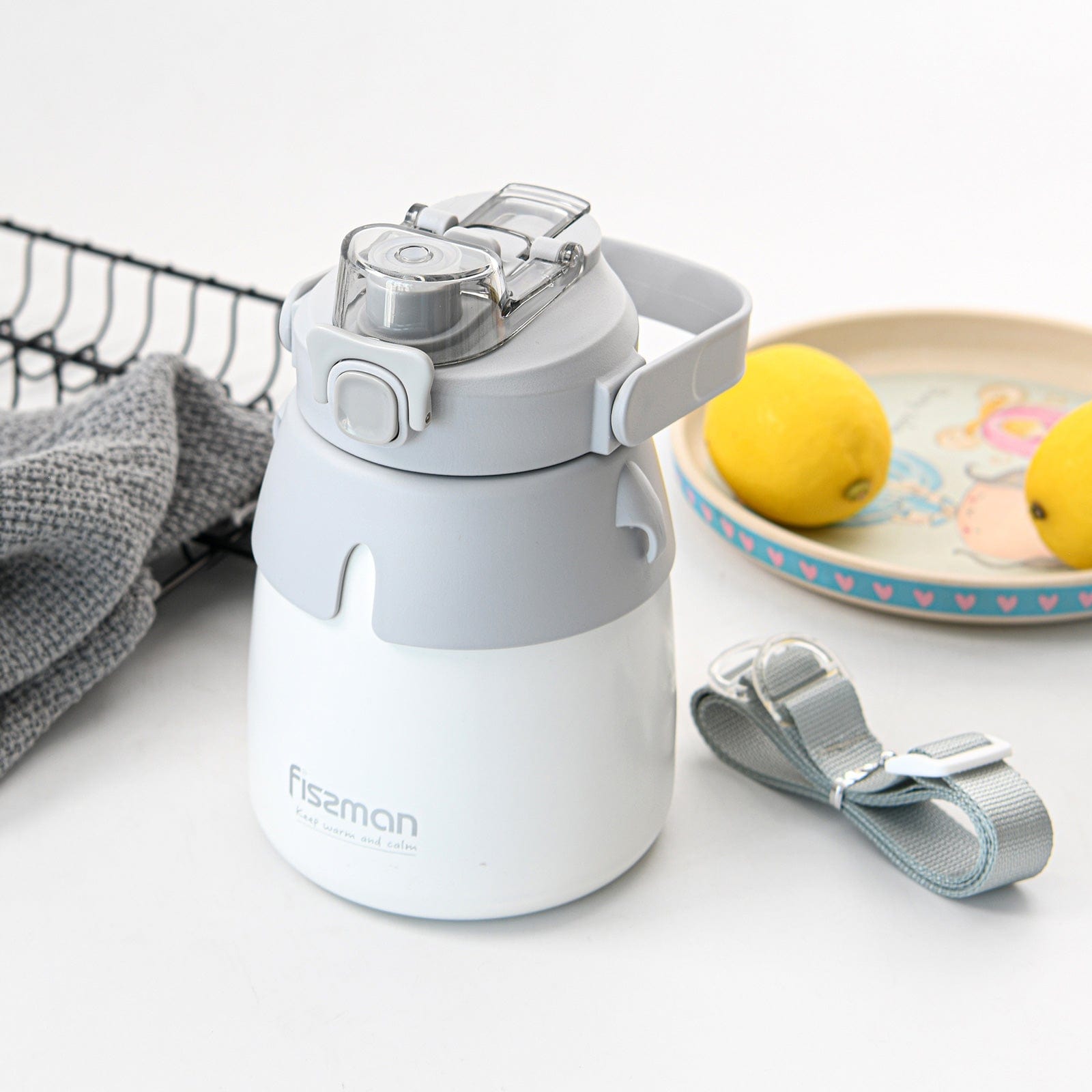 Fissman Vacuum Flask Gray 800ml