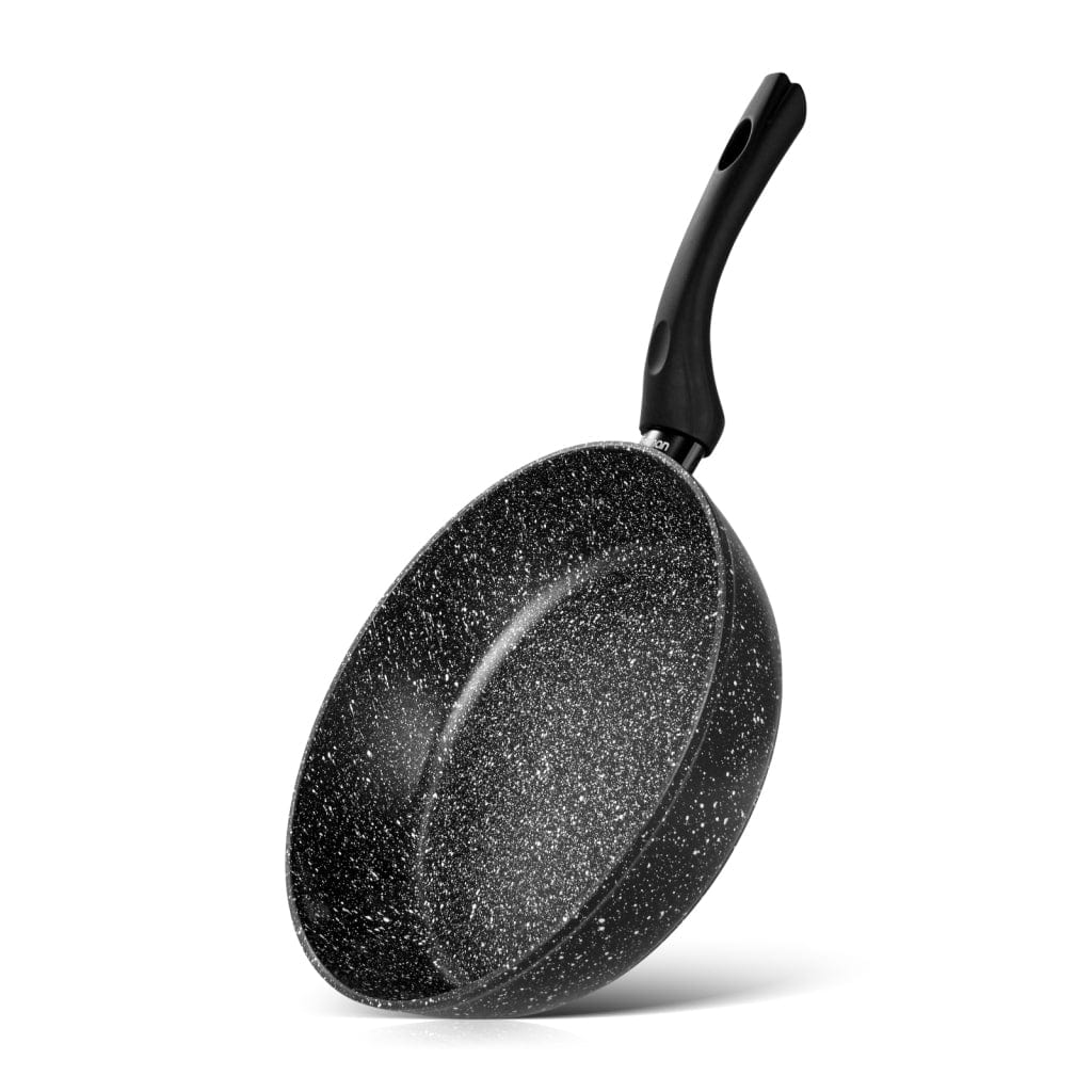 Fissman Deep Frying Pan Fiore Black 28cm