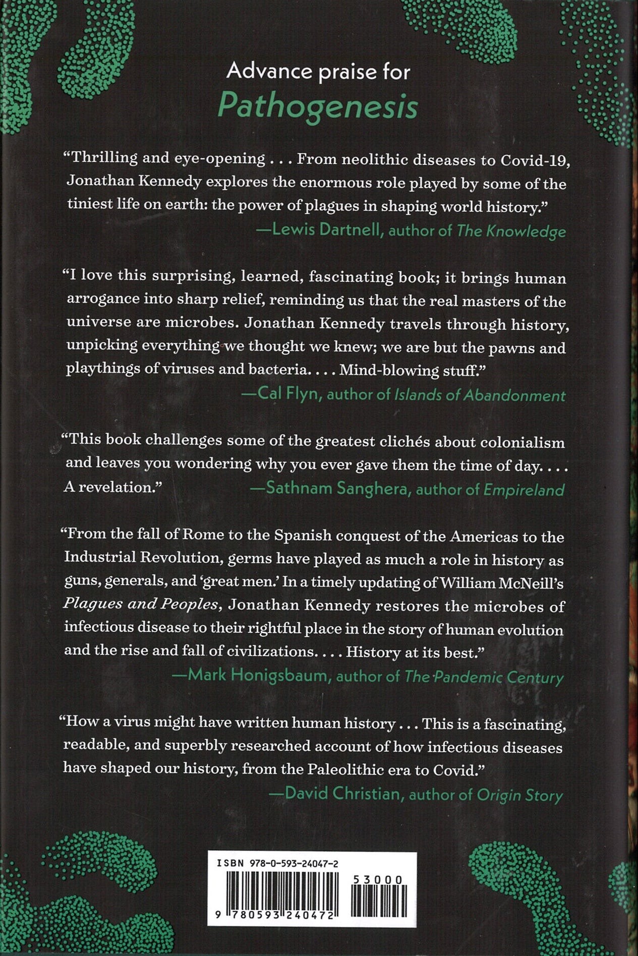 Pathogenesis: A History of the World in Eight Plagues