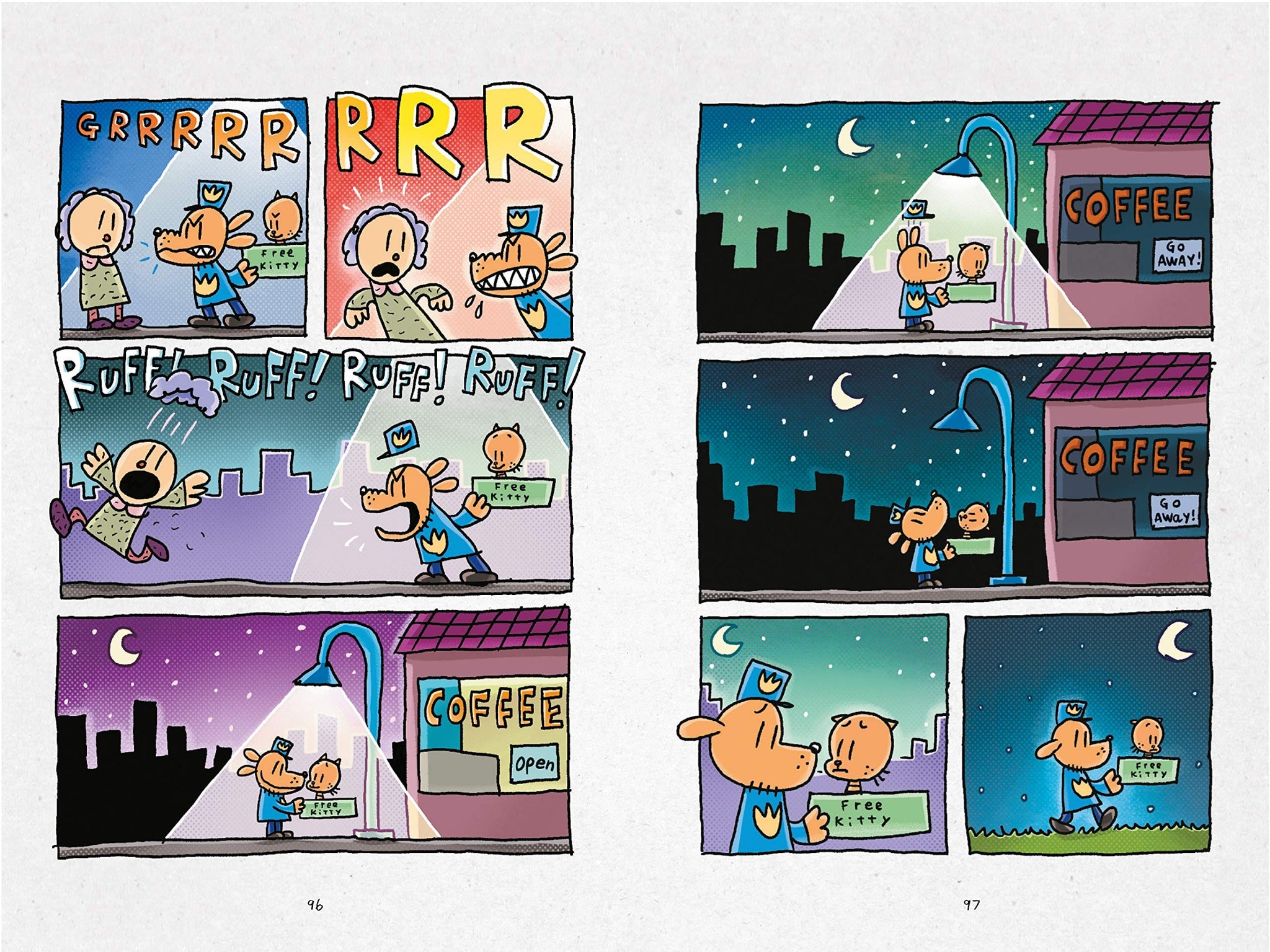 Dog Man 3: A Tale Of Two Kitties- Pb