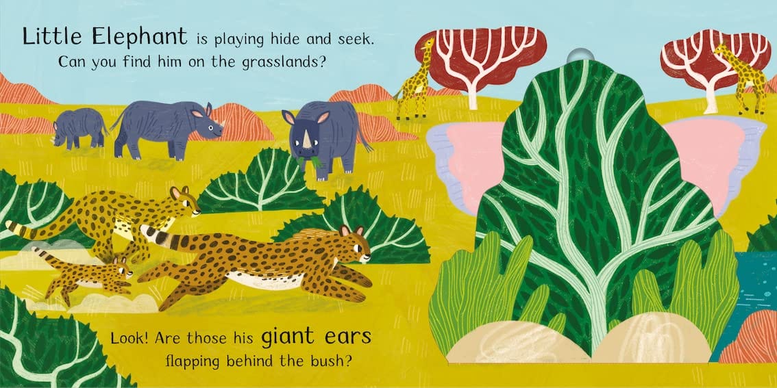 Where is Little Elephant? : The lift-the-flap book with a pop-up ending!