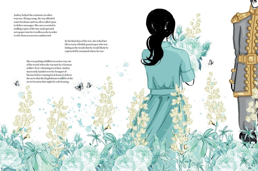 Audrey Hepburn : The Illustrated World of a Fashion Icon