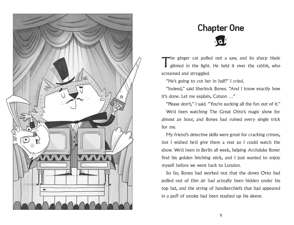 Sherlock Bones and the Mystery of the Vanishing Magician