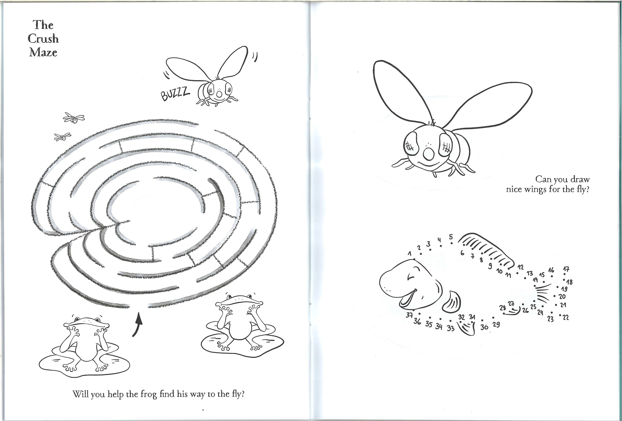 Frog Crush Colouring Book (The Crush Series)