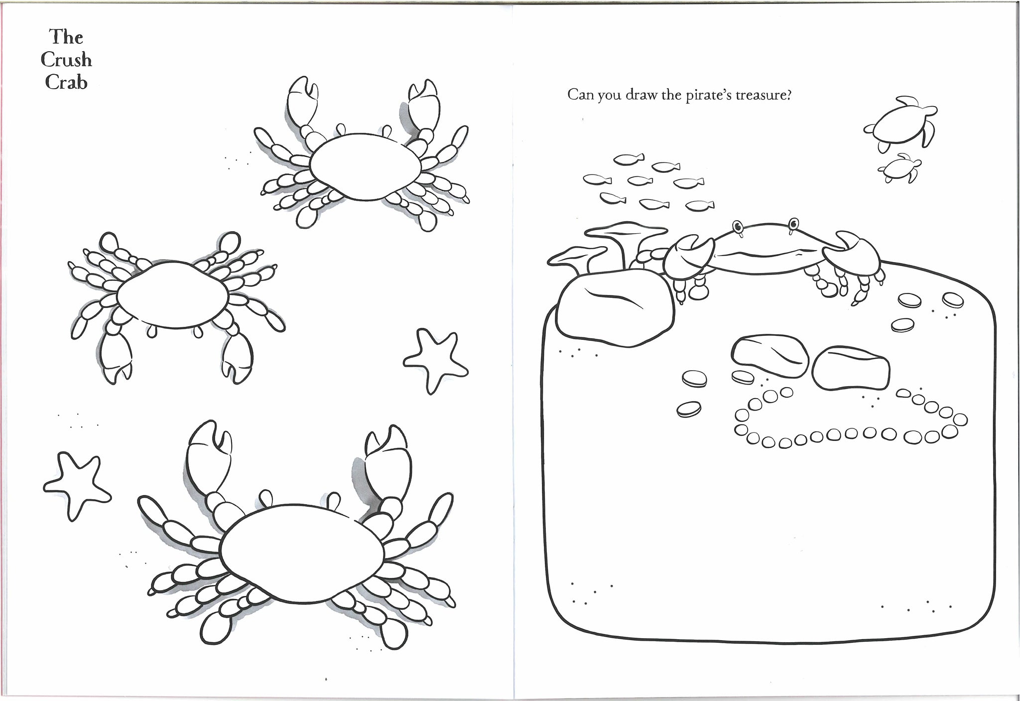 Crab Crush Colouring Book (The Crush Series)