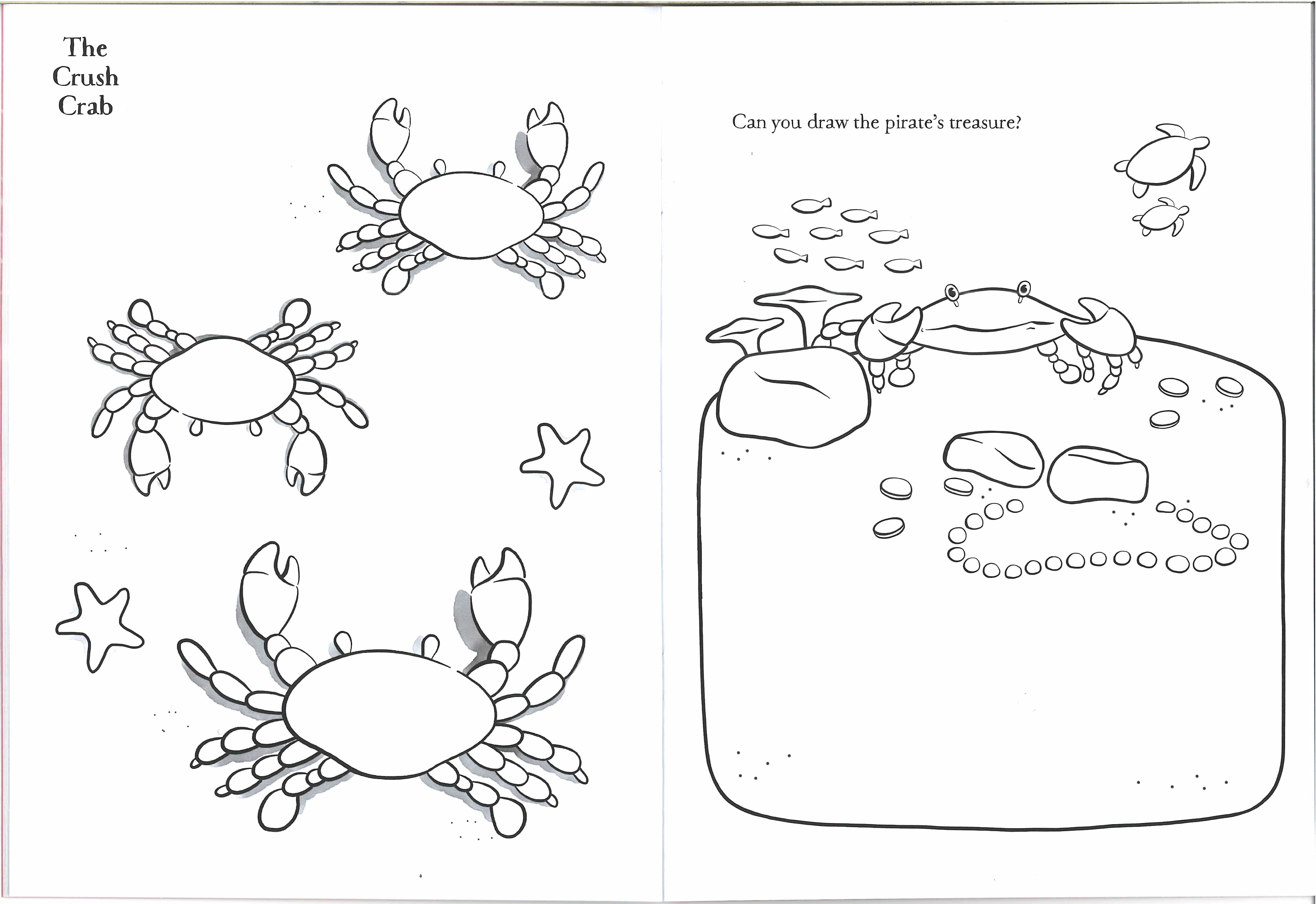 Crab Crush Colouring Book (The Crush Series)