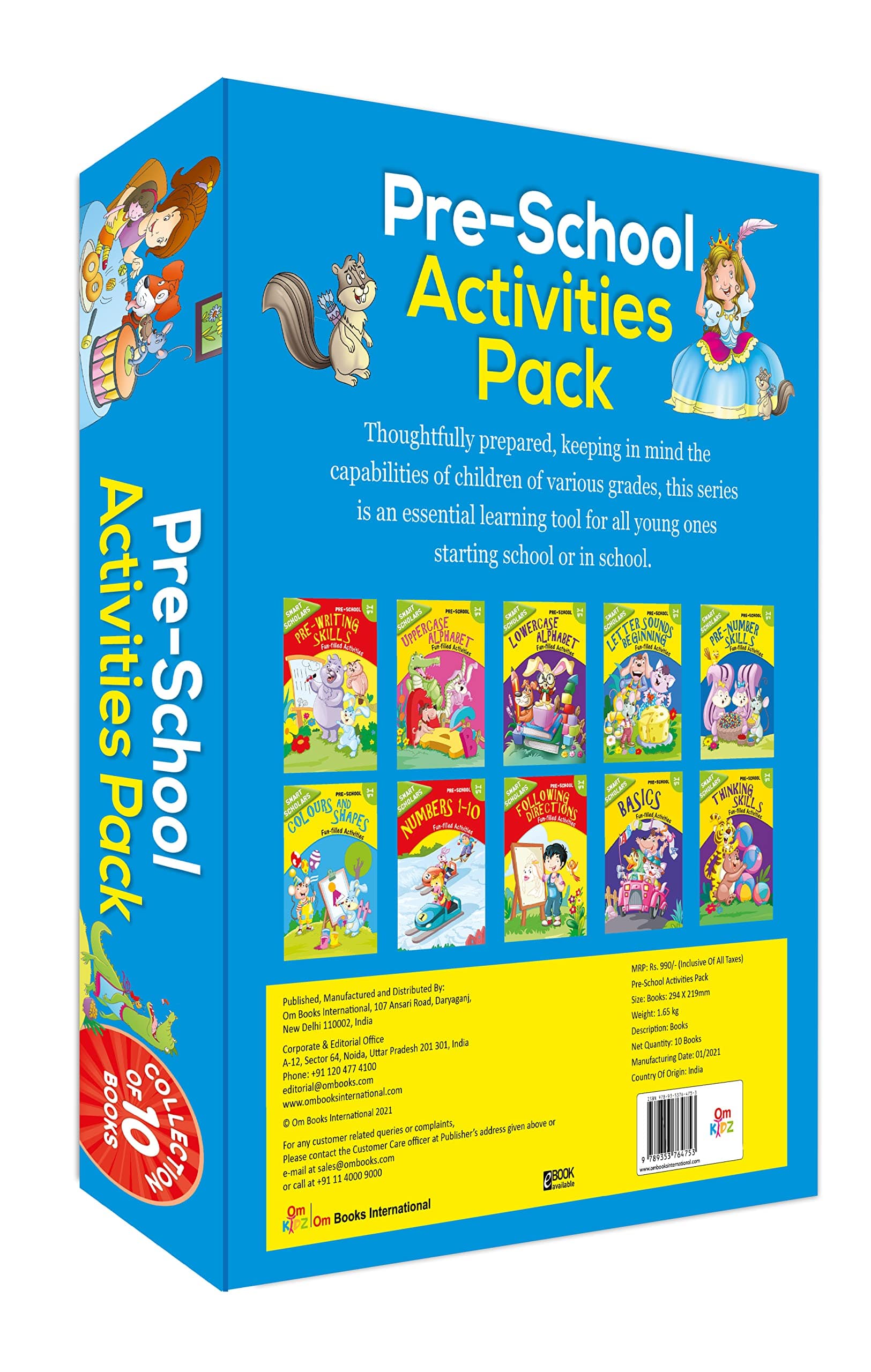 Smart Scholars Pre-School Activities Pack