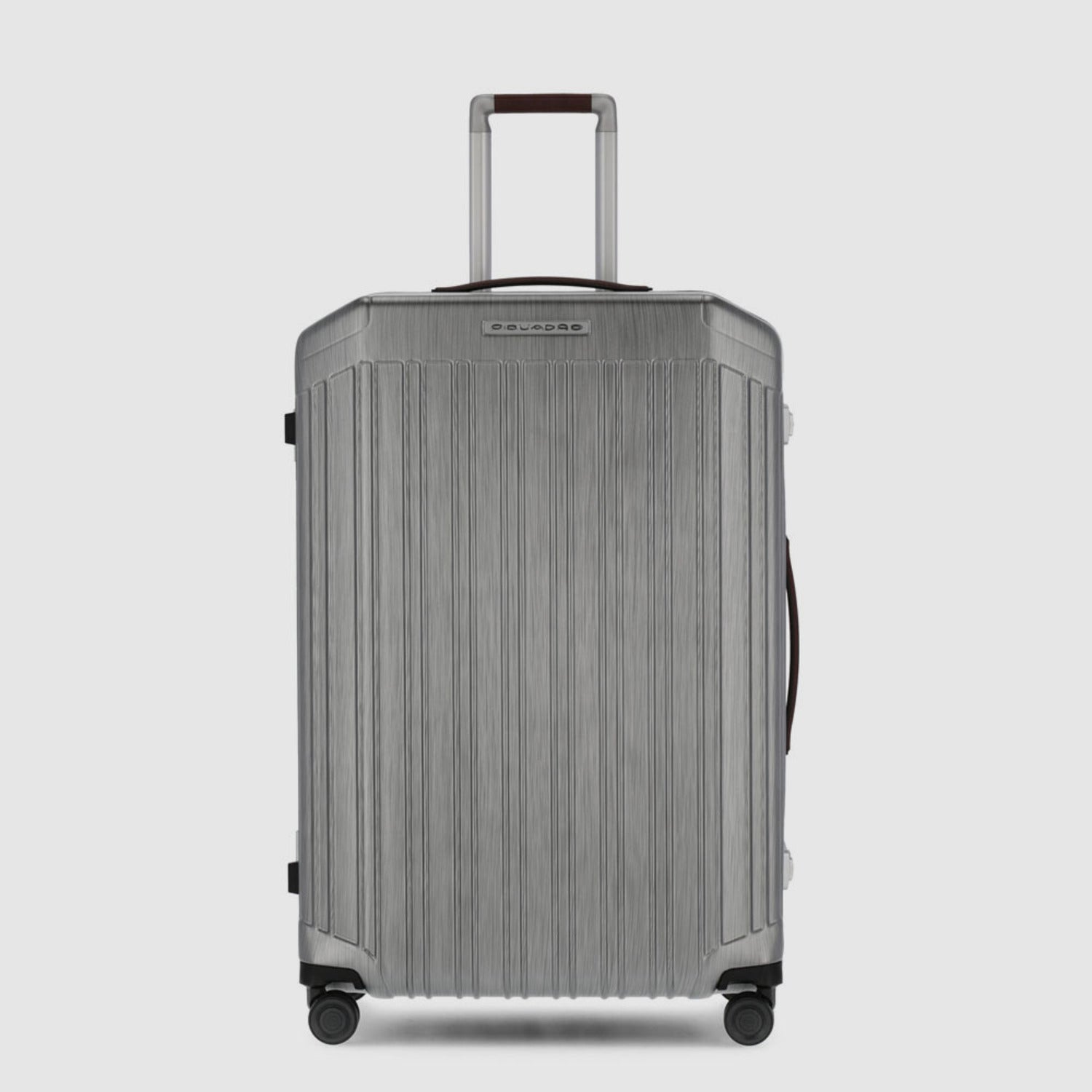 Piquadro PQLM-FRAME 75cm Hardcase Large Check-In Luggage Trolley Black / Light Brown - BV4428PQLM/NCU