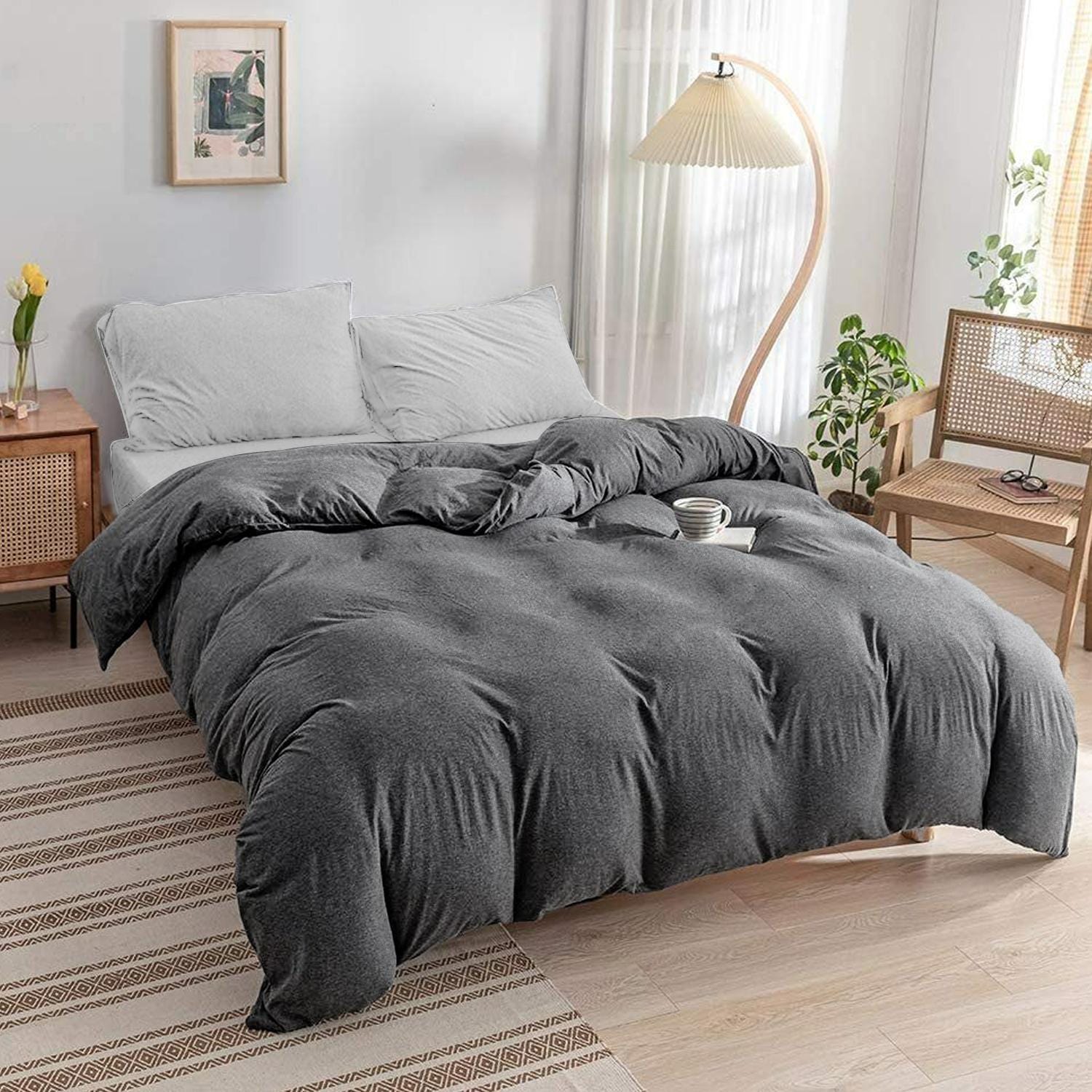 Cotton Home 3-piece Jersey Comforter
