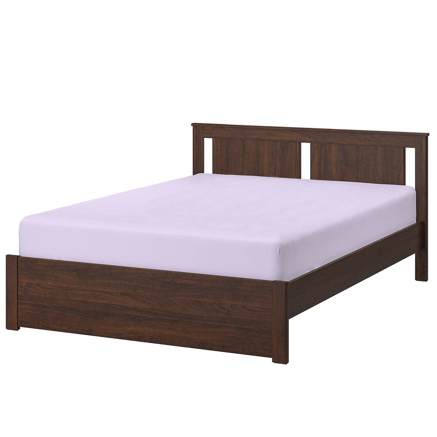 Cotton Home Fitted Sheet 1Pc Super Soft Light Purple