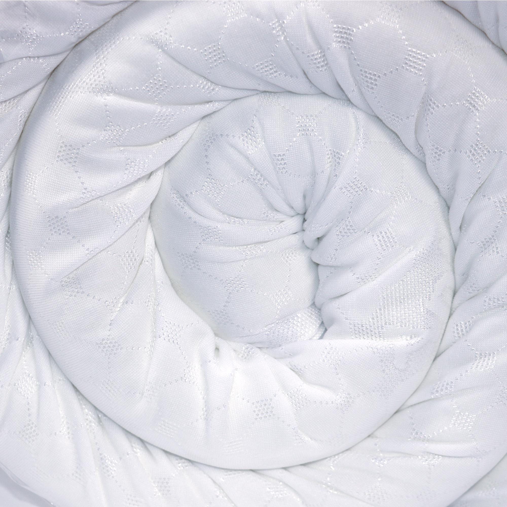 Cotton Home Mattress Topper Memory Foam White