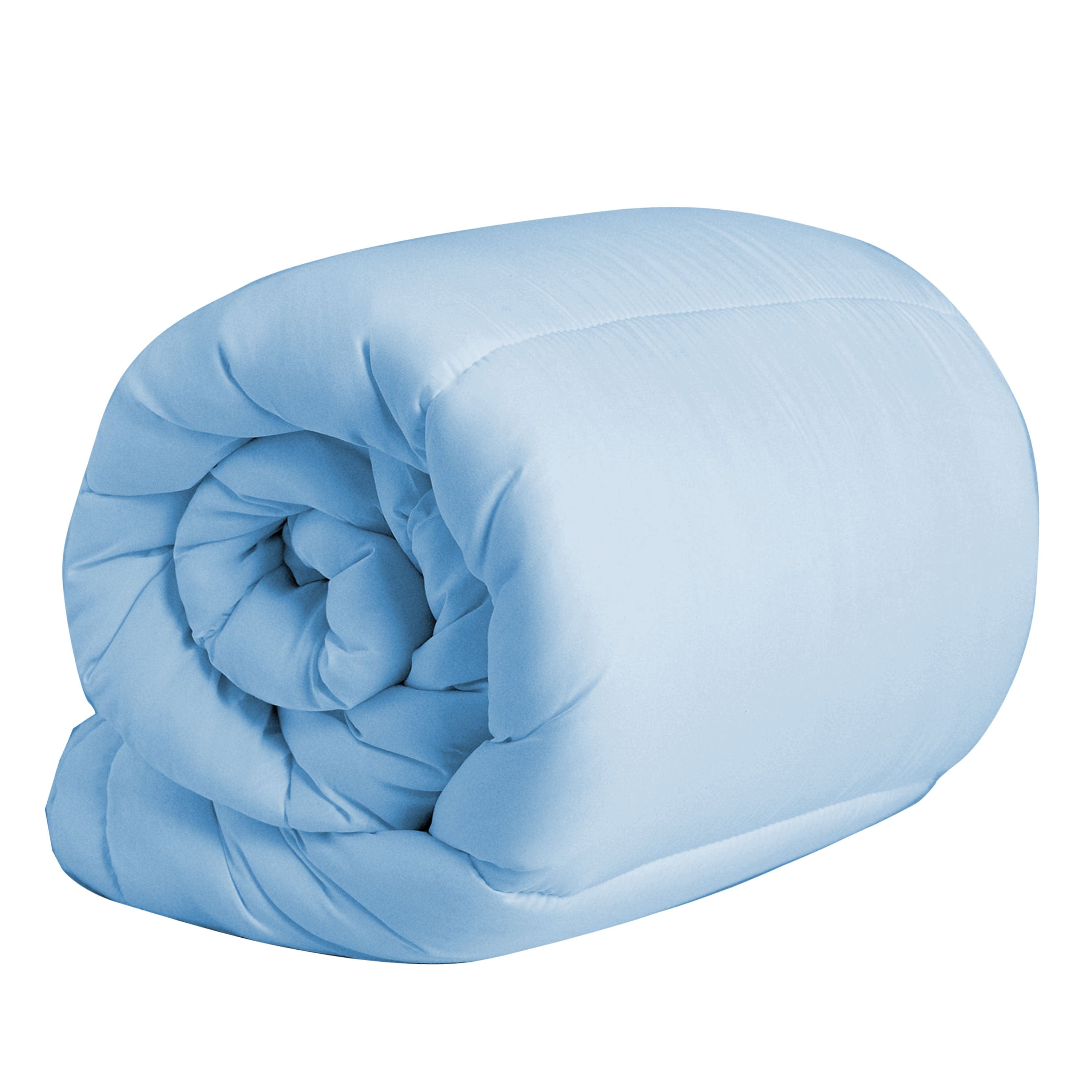 Cotton Home Roll Comforter Sky Blue