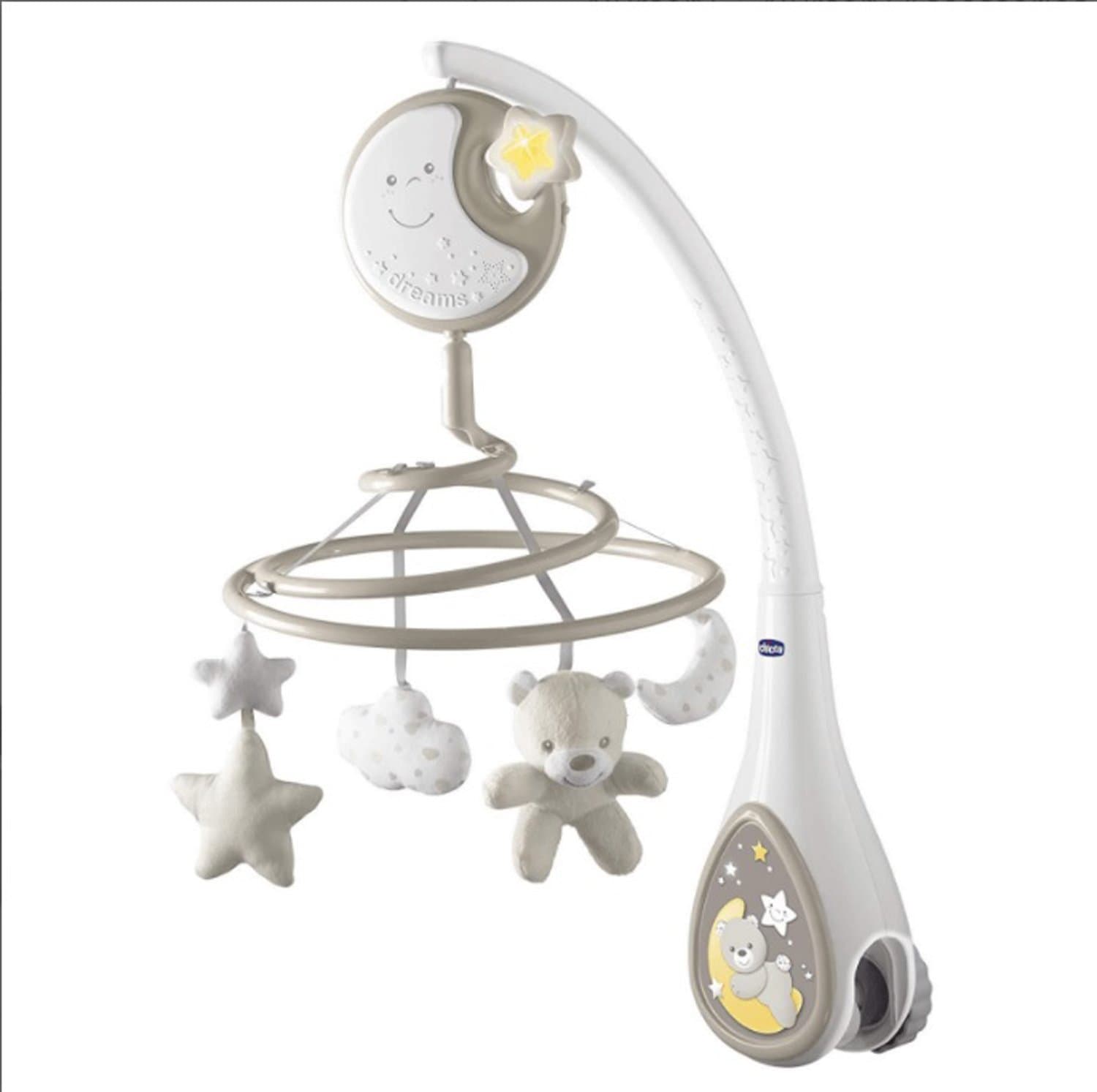 CHICCO NEXT2DREAMS COT MOBILE 0M+ NEUTRAL