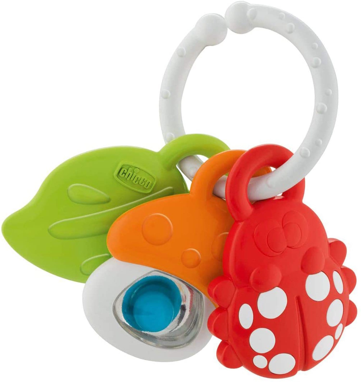 CHICCO NATURE FRIENDS PLASTIC RATTLE 3-18M