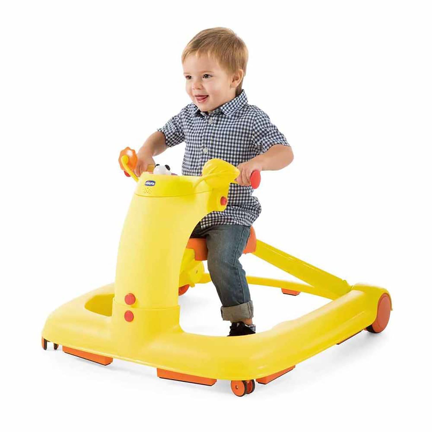 CHICCO 123 BABY WALKER ORANGE