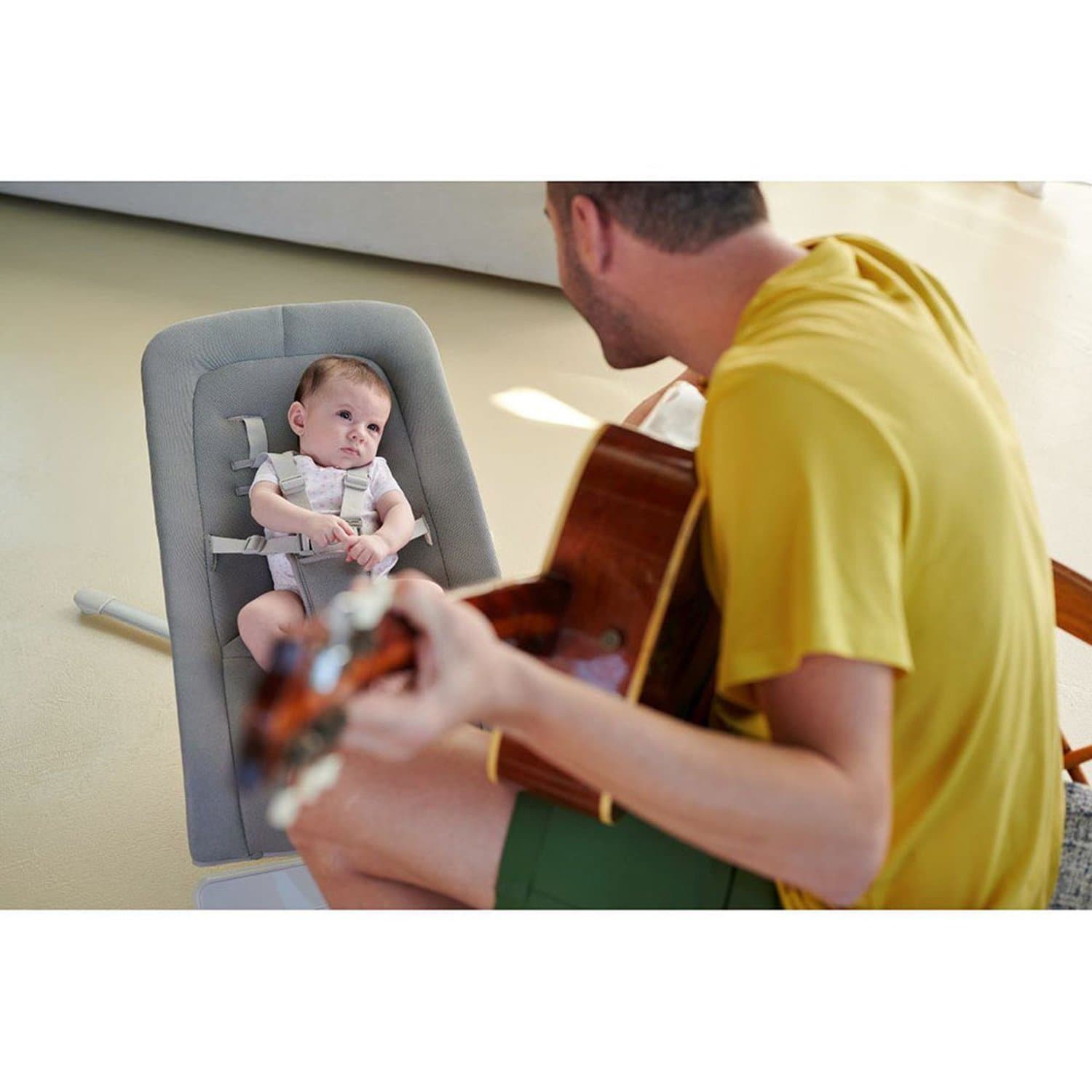 CHICCO RHYTHM'N'SOUND (ELECTRONIC GLIDER) 0M+ MOON GREY