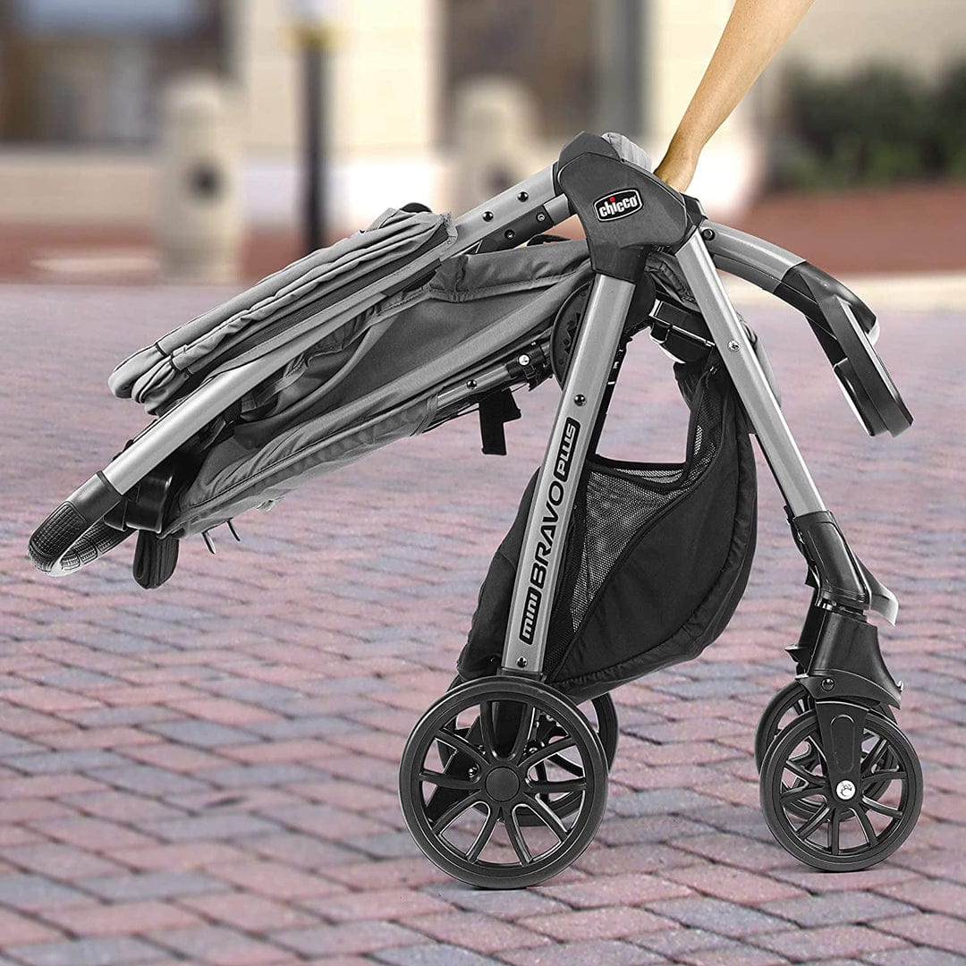 CHICCO MINI BRAVO PLUS TRAVEL SYSTEM SLATE