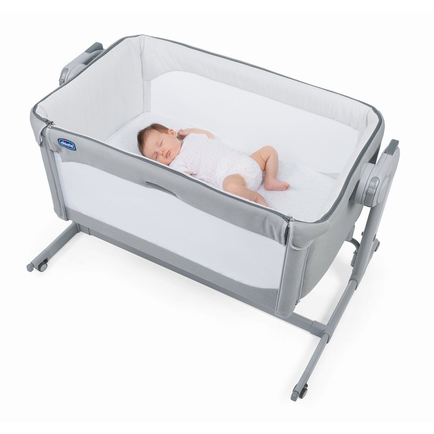CHICCO NEXT2ME MAGIC CRIB 0-6M COOL GREY